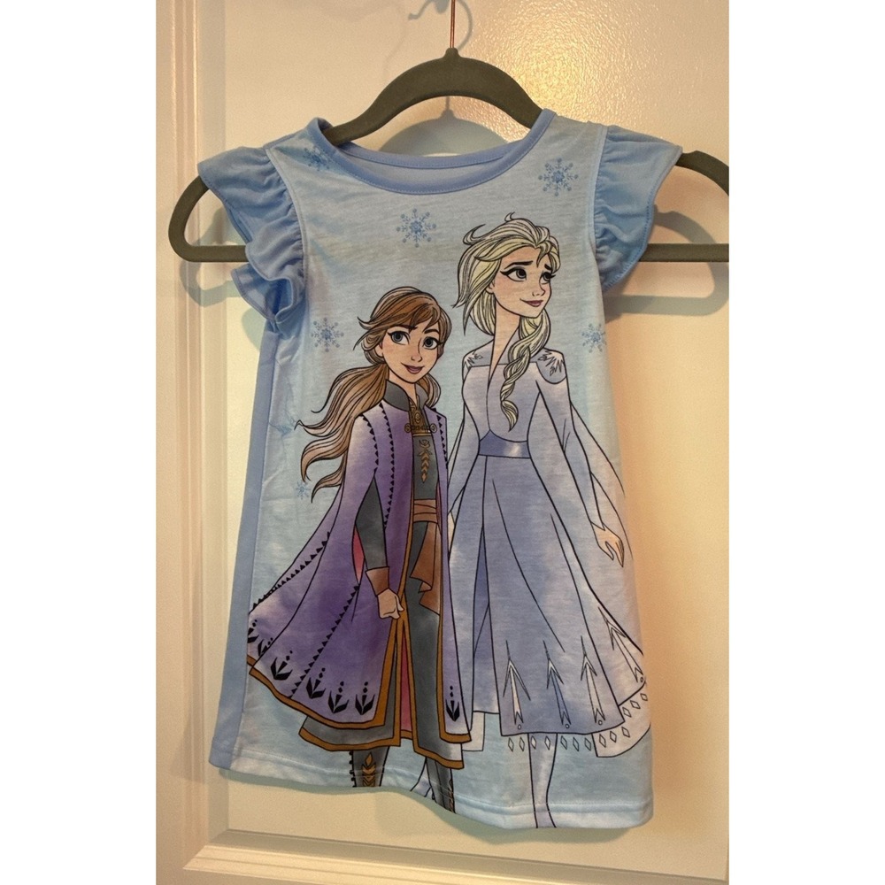Disney Frozen II Anna and Elsa Flutter Sleeve Nightgown